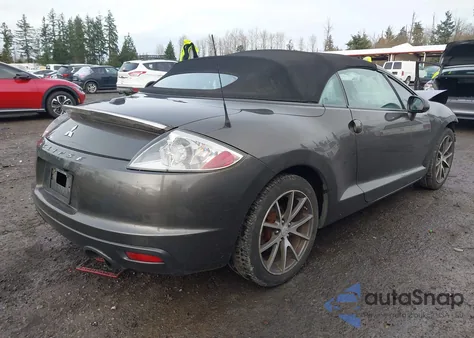 2012 Mitsubishi Eclipse Spyder Gs Sport from USA, damaged, VIN 4A37L2EF9CE003594